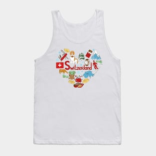 Switzerland elements Tank Top